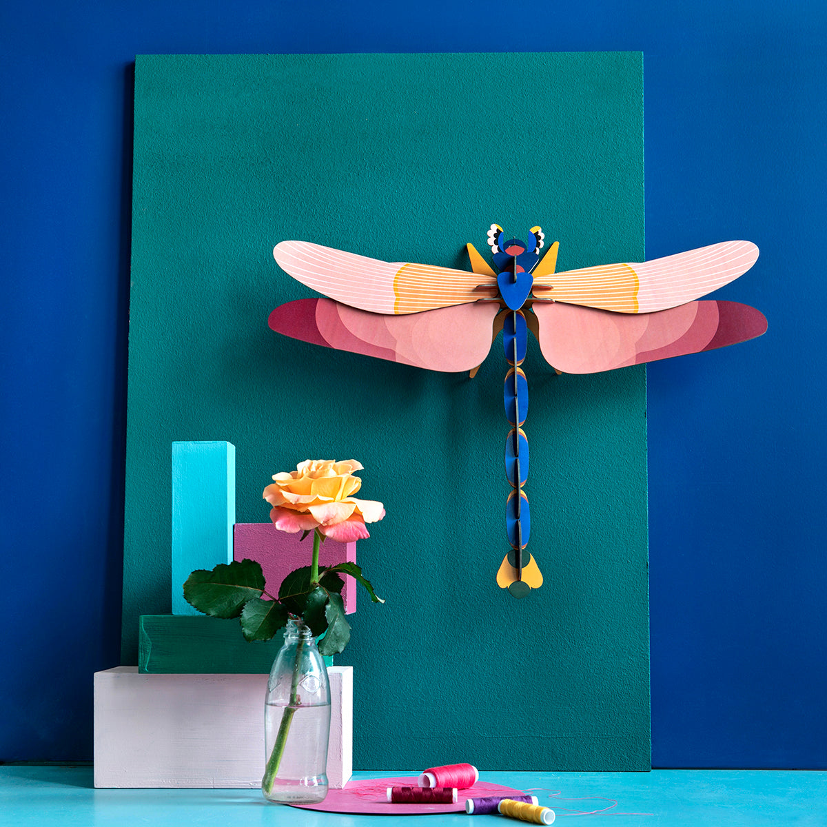 Insects Big - Dragonfly Pink