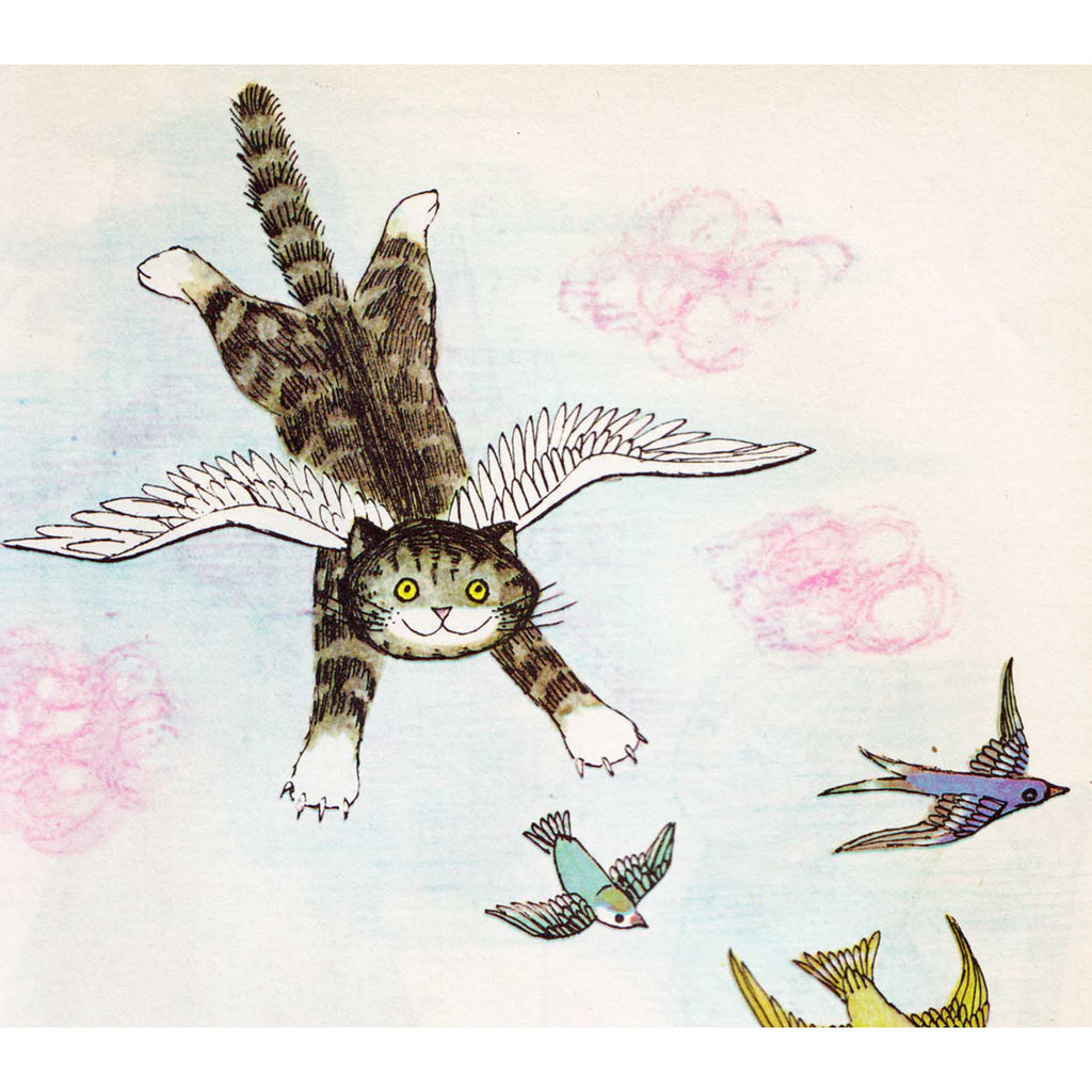 Mog The Forgetful Cat Book Mog Flying Page BOOK28959
