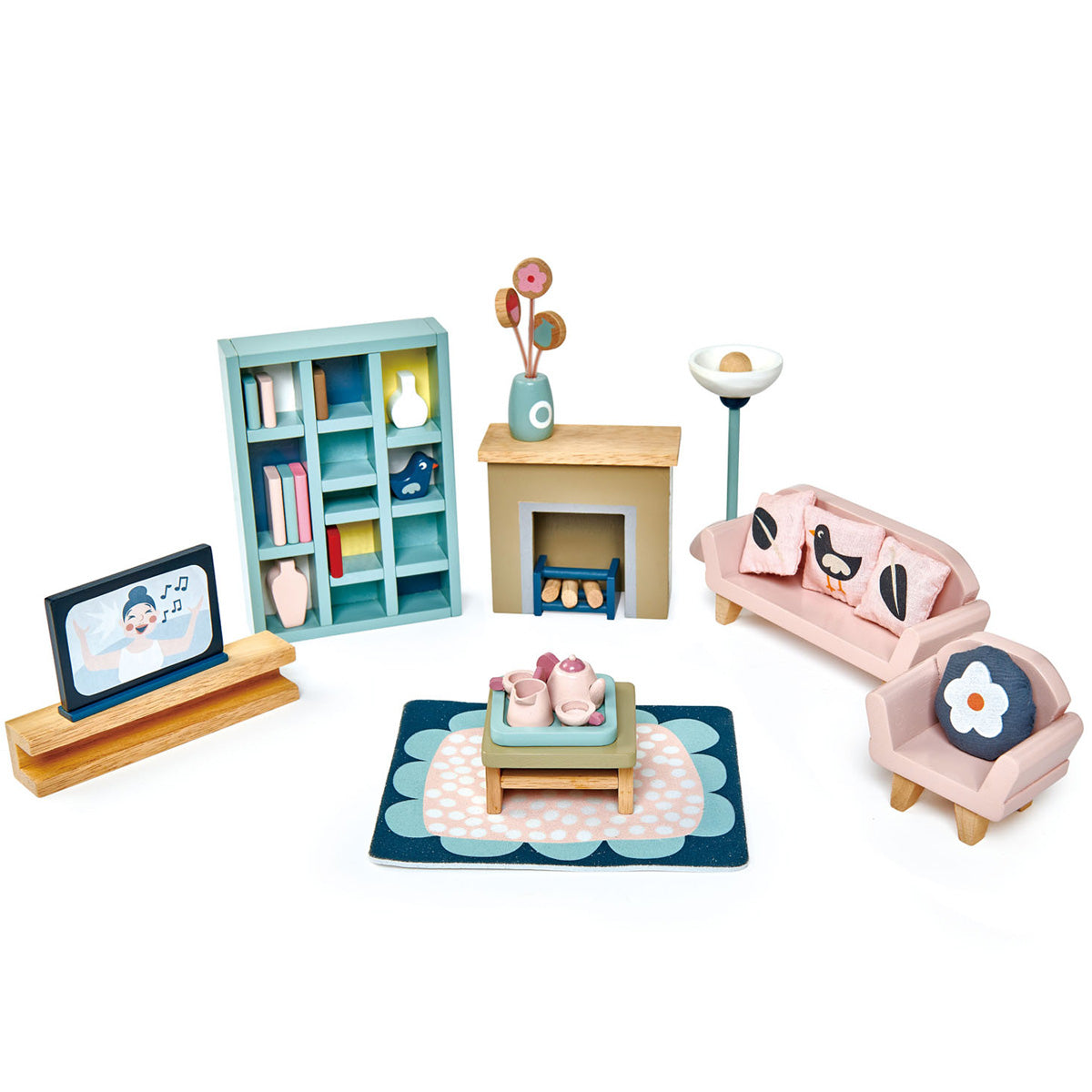 Tender Leaf Dovetail Sitting Room Set