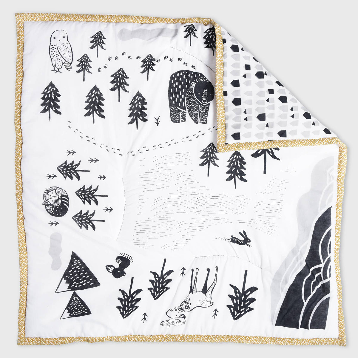 Explore Playmat - Quilted Tummy Time Floor Mat for Baby