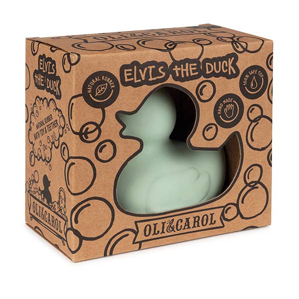 Rubber Duck  - Natural Rubber Bath Toy Oli&Carol