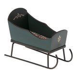 Maileg Sleigh Mouse - Green
