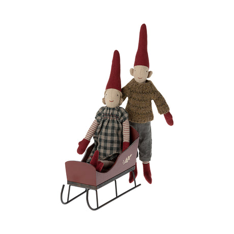 Maileg Sleigh Mini - Red