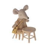 Maileg Table and Stool Set for Mouse