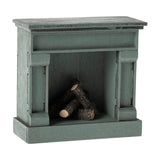 Fireplace, Mouse - Blue