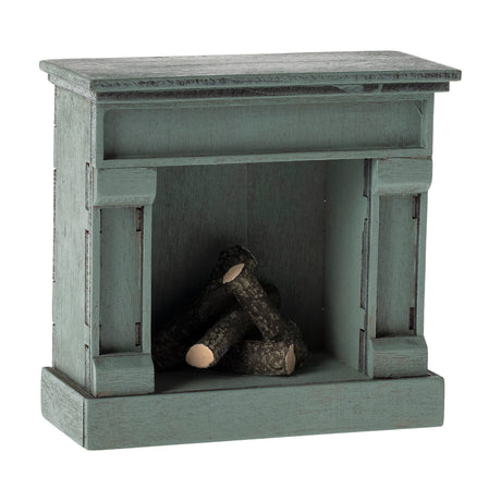 Fireplace, Mouse - Blue
