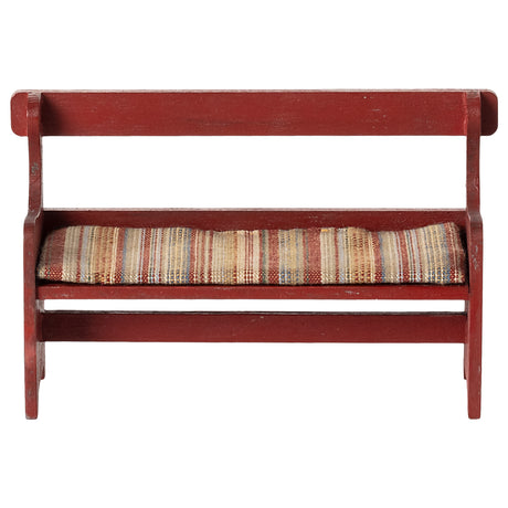 Maileg Bench, Mouse - Red