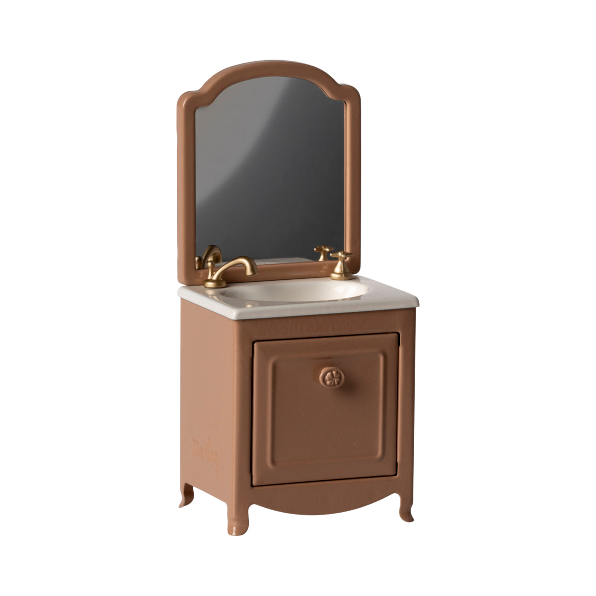Maileg Sink dresser, Mouse - Dark Powder