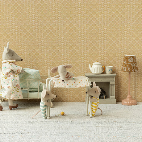 Maileg Nursery Table for Baby Mouse (Off-White)
