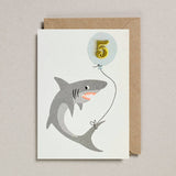 Confetti Pets Card Age 5 - Shark