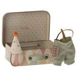 Maileg Clown Clothes in Suitcase for Little Brother Mouse