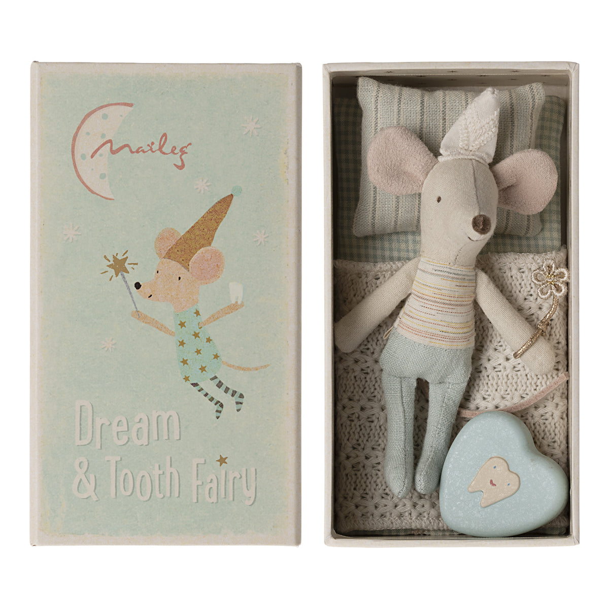 Maileg Little Brother in Matchbox - Tooth Fairy Mouse