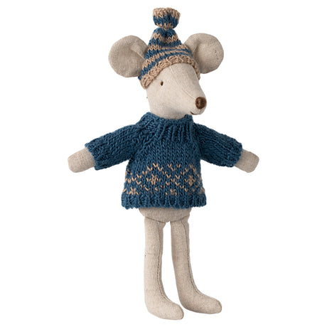 Maileg Dad Mouse Knitted sweater and Hat