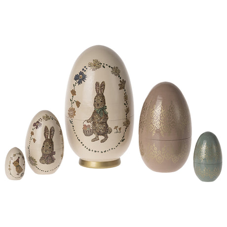 Wonky StockMaileg Easter babushka egg, 5 pcs set