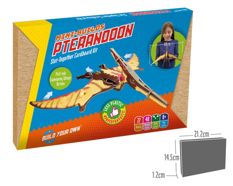 Build Your Own Pteranodon - Eco-Friendly Cardboard Craft Kit