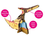 Build Your Own Pteranodon - Eco-Friendly Cardboard Craft Kit