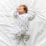 Baby Cotton Onesie – Milk Bottle Print
