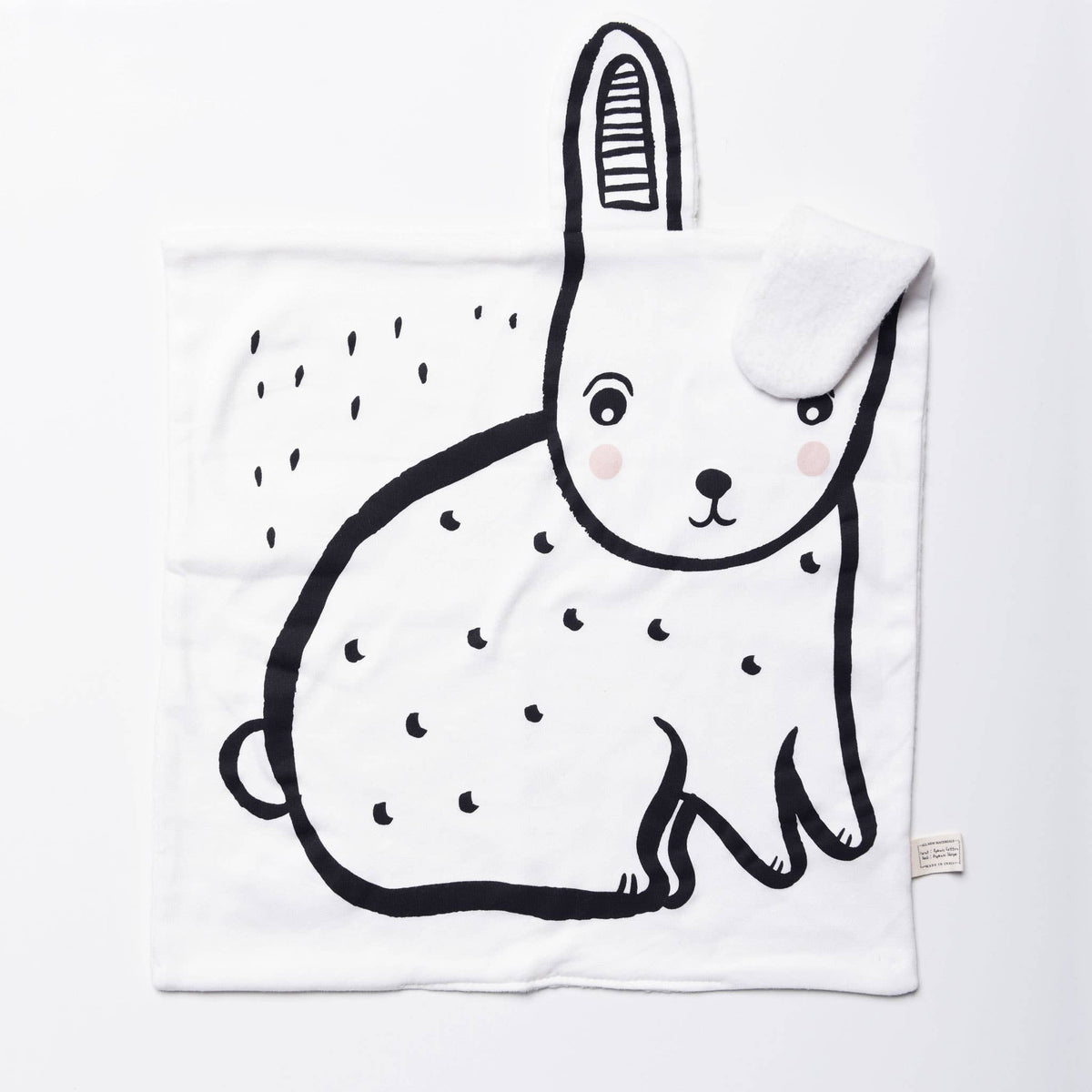 Bunny Snuggle Blanket - Organic Cotton Baby Lovey