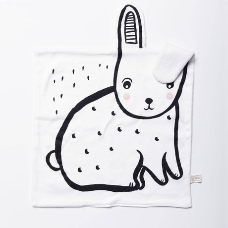 Bunny Snuggle Blanket - Organic Cotton Baby Lovey