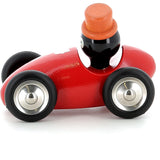 Renee The Penguin in their Car