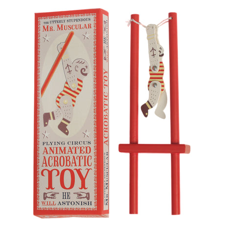 Wooden Acrobatic Toy - Mr Muscular