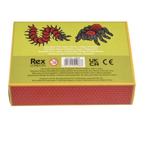 Slimy creepy crawlies in a box