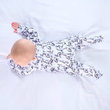 Baby Cotton Onesie – Easter Rabbit Print