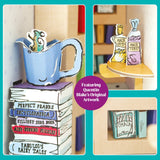 *Wonky* Build Your Own, Roald Dahl 'Matilda' Book Nook
