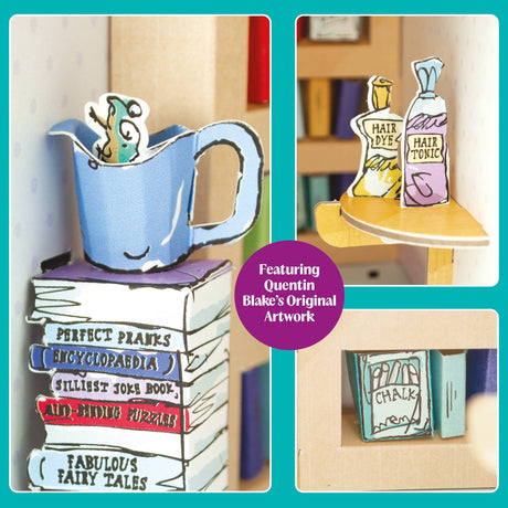 *Wonky* Build Your Own, Roald Dahl 'Matilda' Book Nook