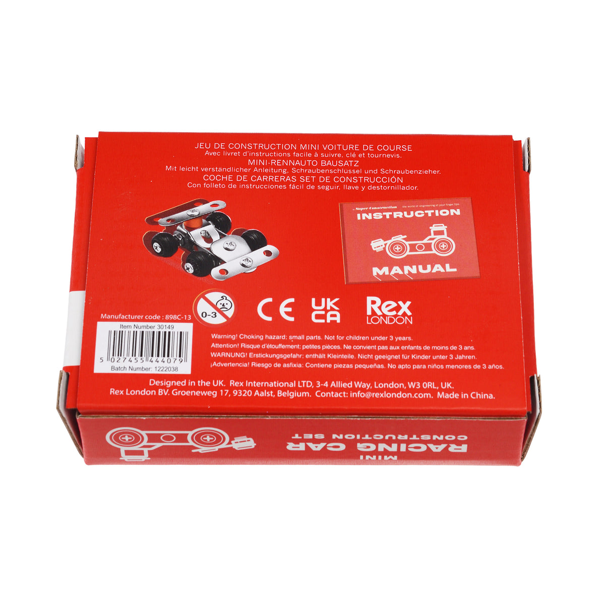 Mini construction kit - Racing car