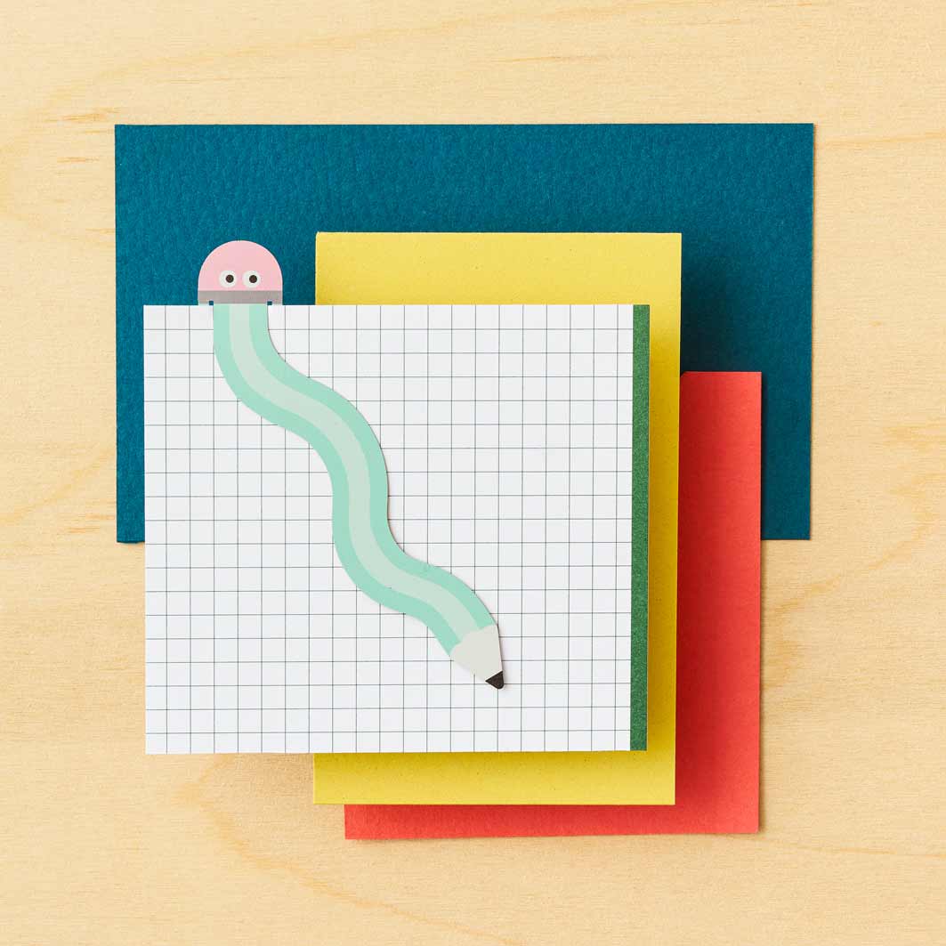 Bookmark - Blue Pencil  Page Marker