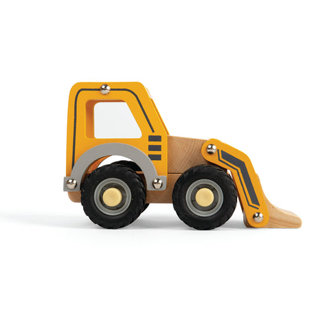 Mini Wooden Vehicle - Digger