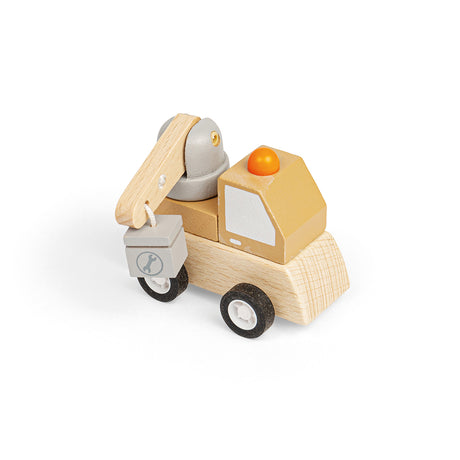 Wooden Wind Up Truck