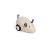 Wooden Pull Back Cat