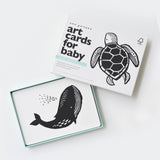Art Cards for Baby - Ocean Animals - Infant Flash Cards
