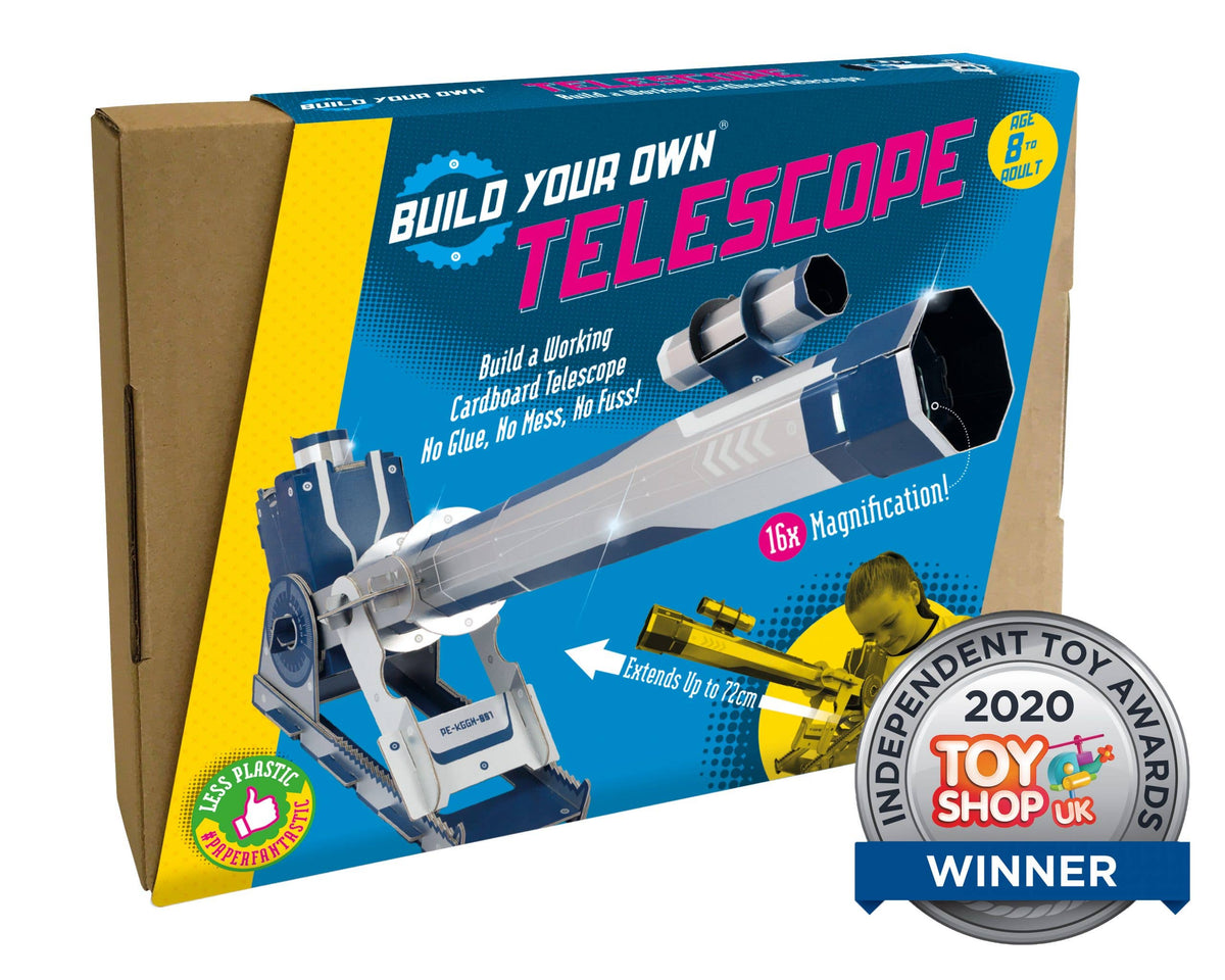 Build Your Own Telescope - Eco-Friendly Cardboard Craft Kit