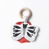 Butterfly Crinkle Ring Teether for Baby