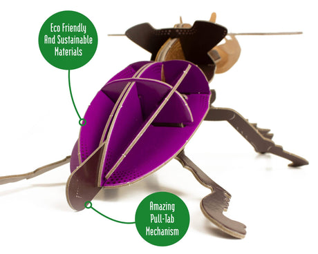 Build Your Own Stag Beetle - Eco-Friendly Craft Kit
