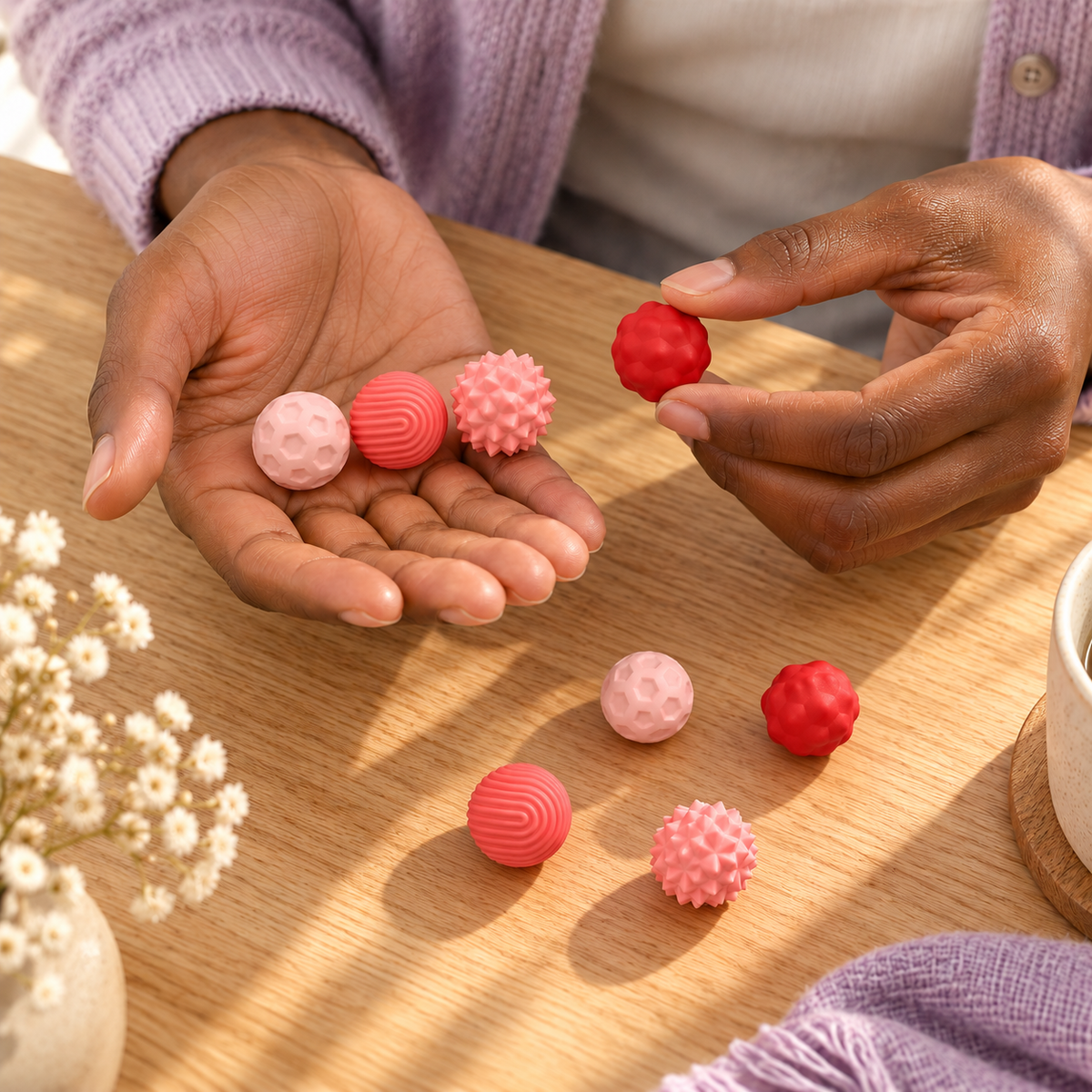 Magnetic Sensory Fidget Balls