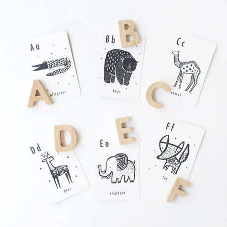 Animal Alphabet Cards - ABC Learning Flash Cards