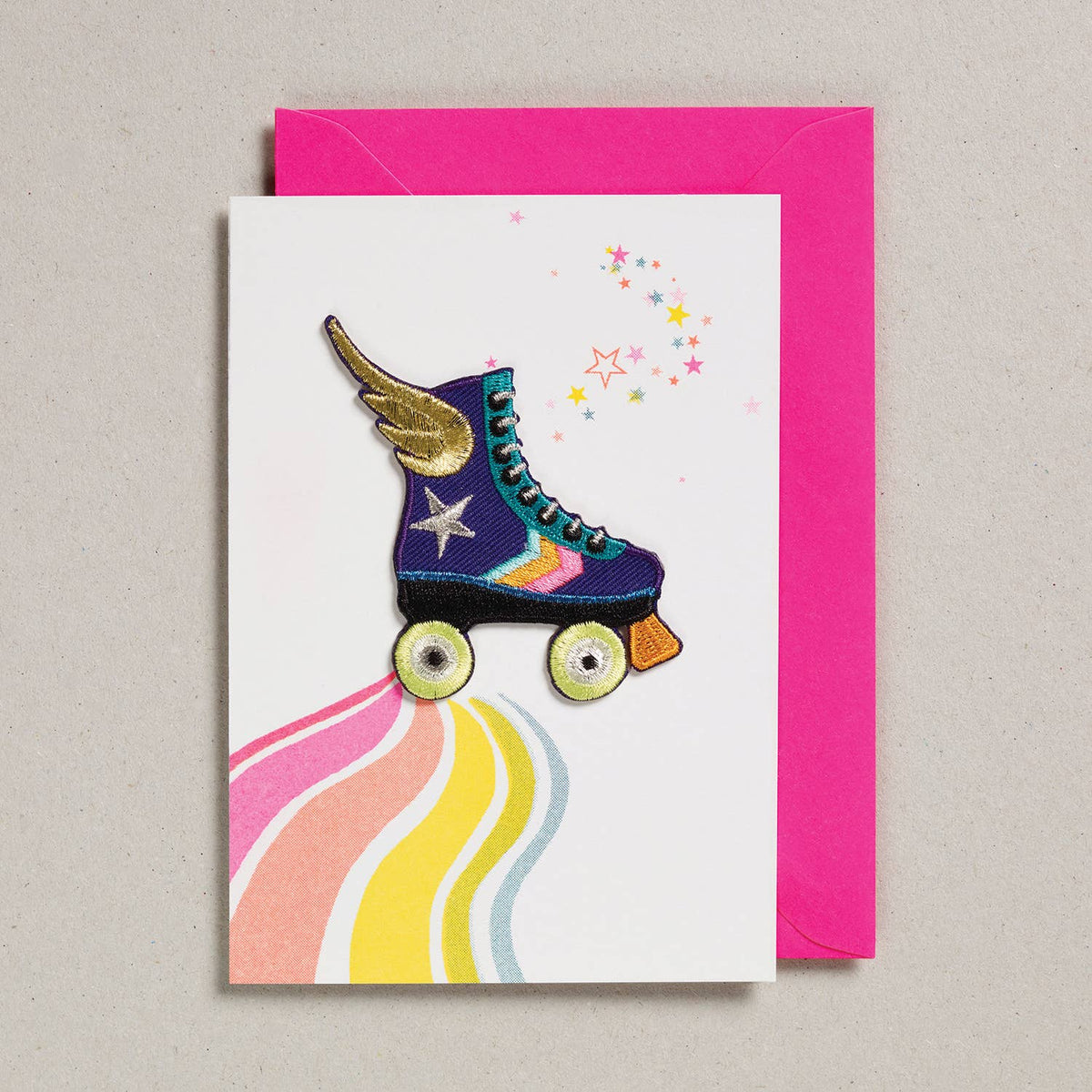 Patch Card - Rainbow Skate