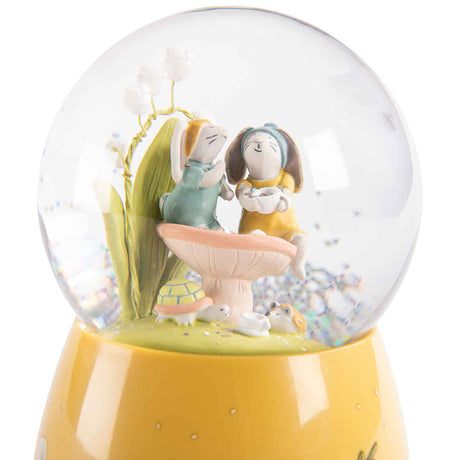 Moulin Roty Musical Snow Globe - Trois Petits Lapin