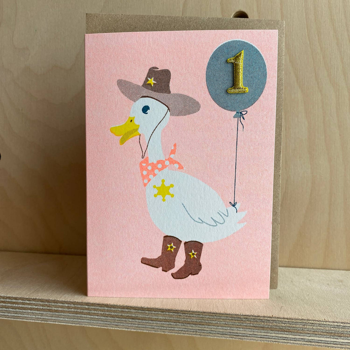 Confetti Pets Card Age 1 - Duck