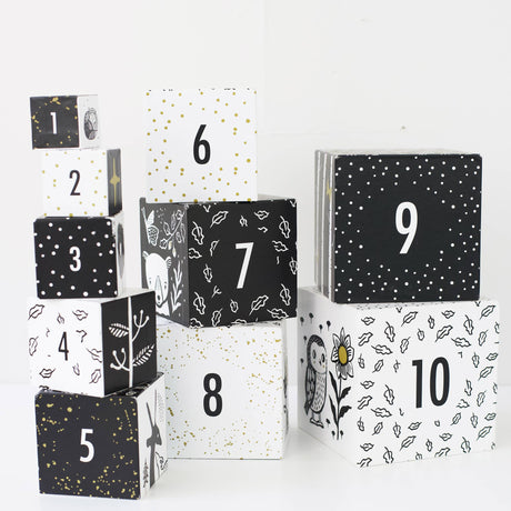 Nesting Blocks - Woodland Numbers