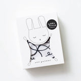 Cuddle Bunny - Ribbons - Organic Fabric Plush Baby Lovey