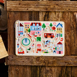 Town Magnetic Maze