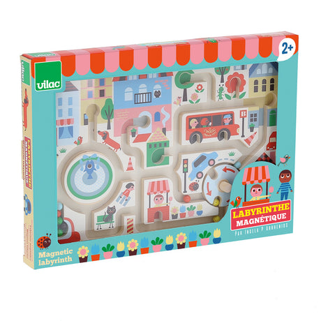 Town Magnetic Maze