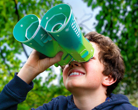Build Your Own Binoculars - Eco-Friendly Cardboard Craft Kit