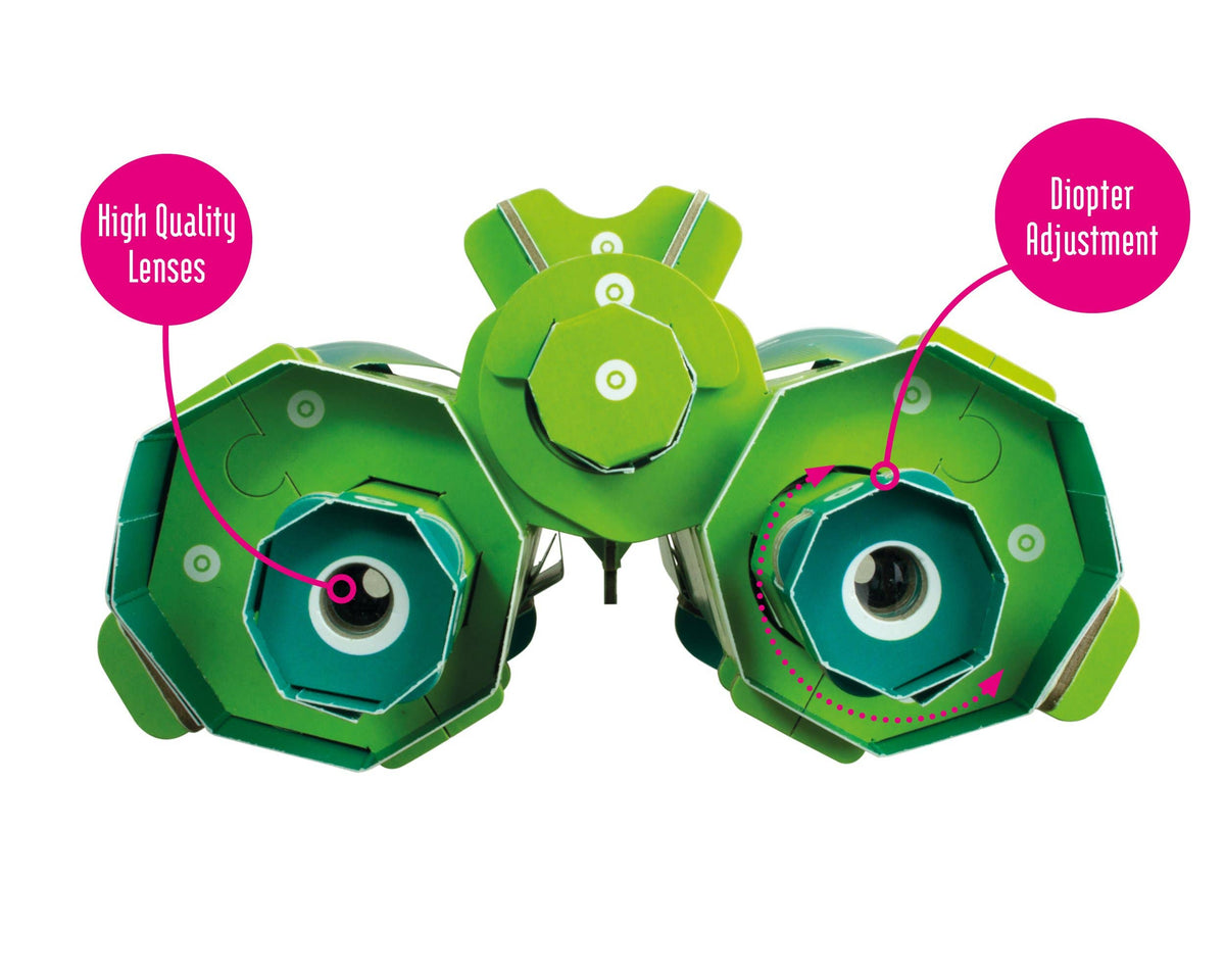 Build Your Own Binoculars - Eco-Friendly Cardboard Craft Kit