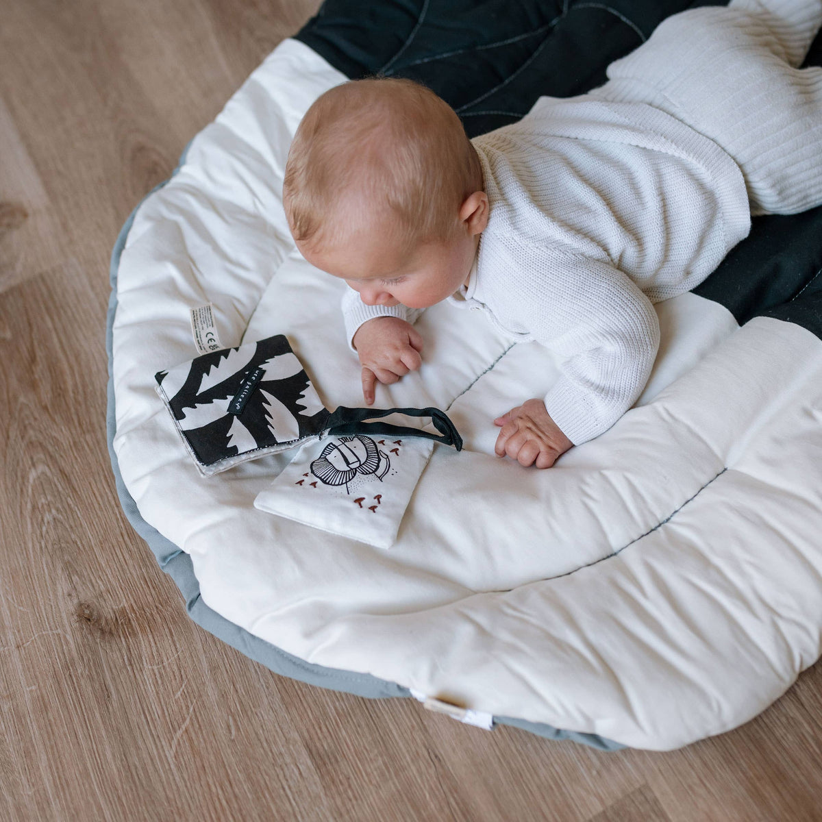 Crinkle Pages Stroller Activity Toy for Baby - Wild